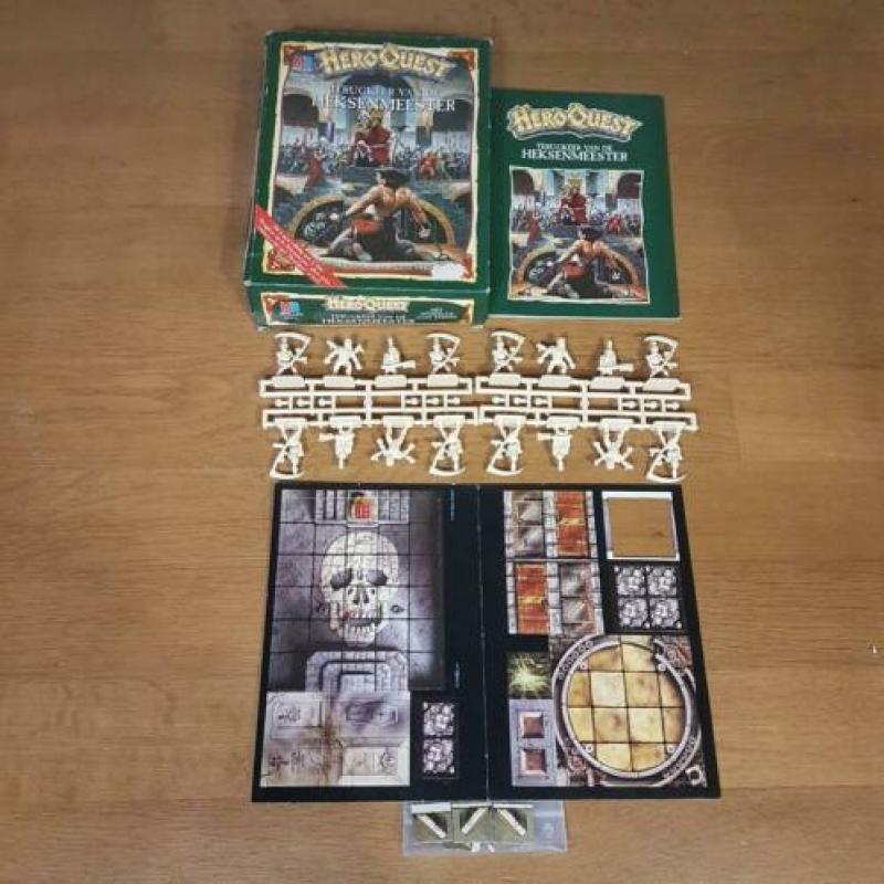 Bordspel Heroquest Terugkeer van de Heksenmeester MB Spellen