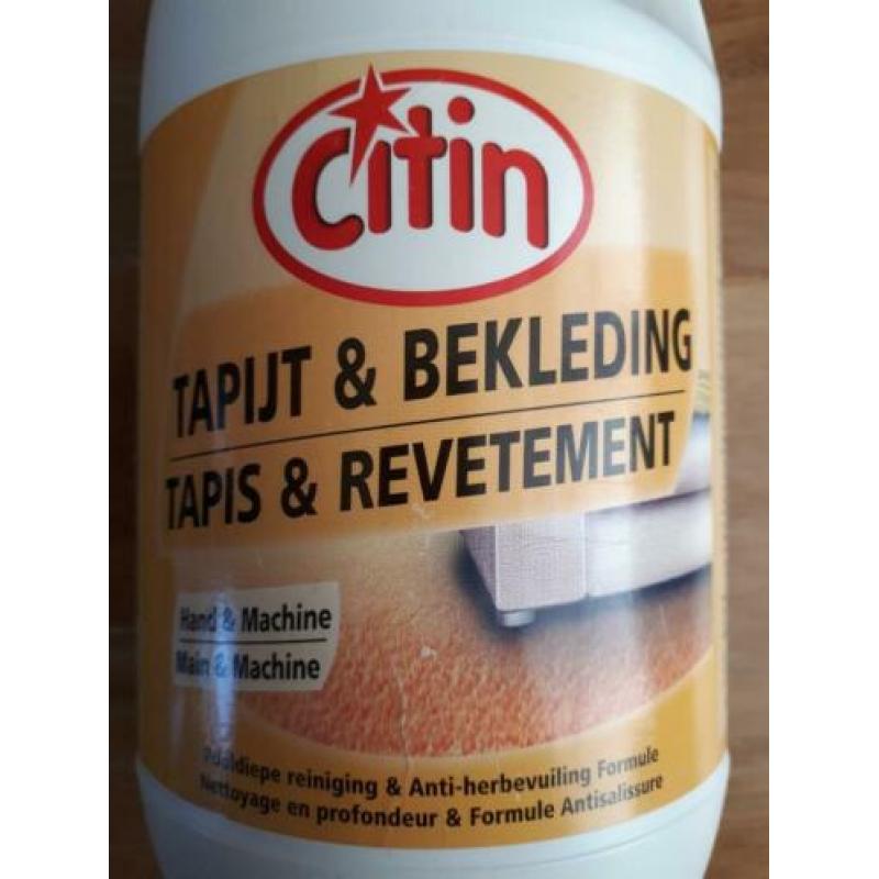 Citin tapijt en bekleding reiniger NIEUW