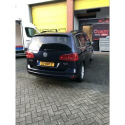 Volkswagen Sharan 2.0 TDI 100KW DSG 2012 Blauw.7 Zits