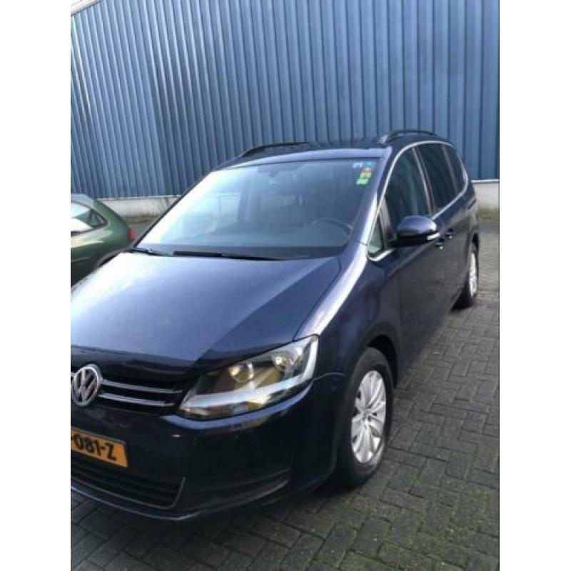 Volkswagen Sharan 2.0 TDI 100KW DSG 2012 Blauw.7 Zits