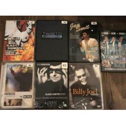 Muziek dvd’s (7 stuks)