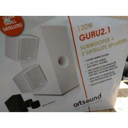 Home cinema set subwoofer met satelliet boxen
