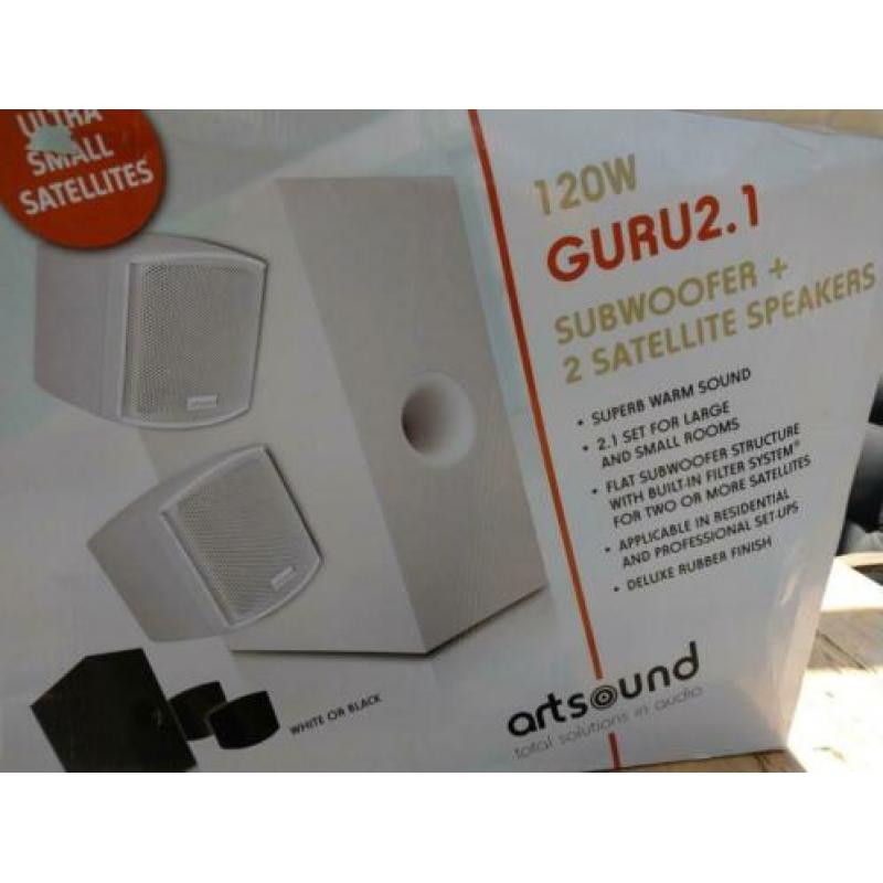 Home cinema set subwoofer met satelliet boxen