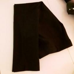 Canda pantalon zwart met splitjes 38