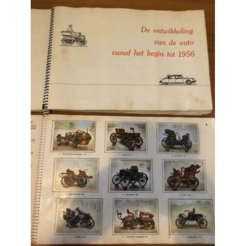 Piet Olyslager auto verzamelalbums jaren 50