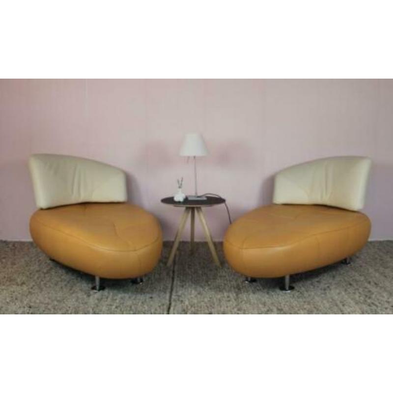 2 Leolux Kikko Chaise Longues , nette conditie