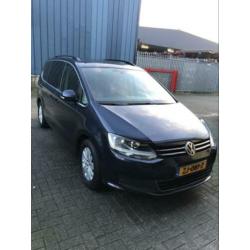 Volkswagen Sharan 2.0 TDI 100KW DSG 2012 Blauw.7 Zits