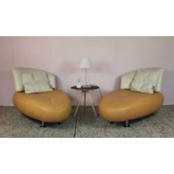 2 Leolux Kikko Chaise Longues , nette conditie