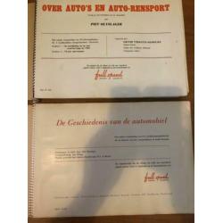 Piet Olyslager auto verzamelalbums jaren 50
