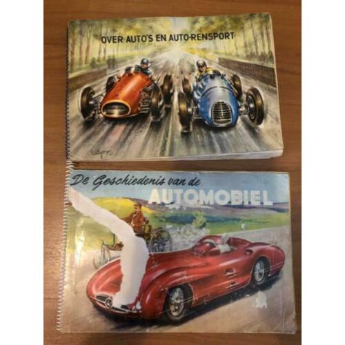 Piet Olyslager auto verzamelalbums jaren 50