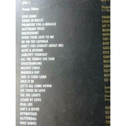 2 DVDs..Simple Minds -- Seen the Lights a Visual History