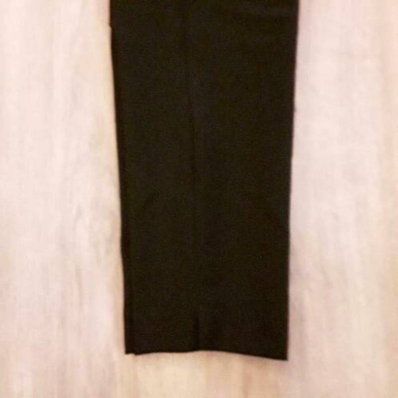 Canda pantalon zwart met splitjes 38
