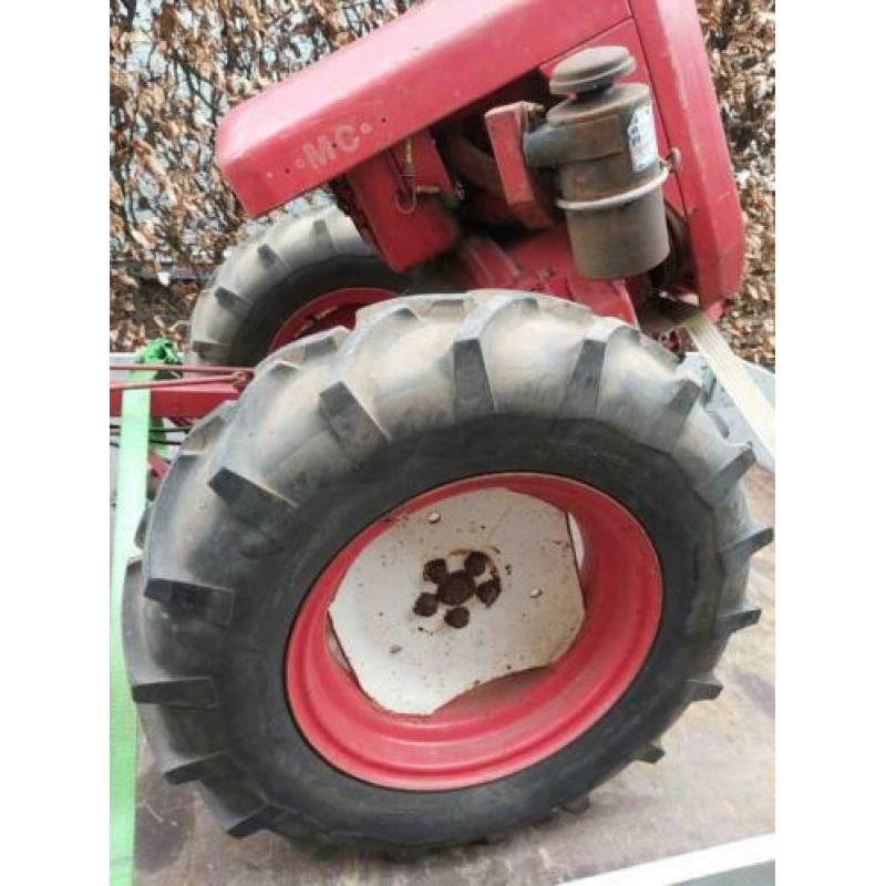 Mini tractor ferrari trekker oldtimer tuinfrees slanzi motor