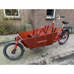 Bakfiets CargoBike long rood