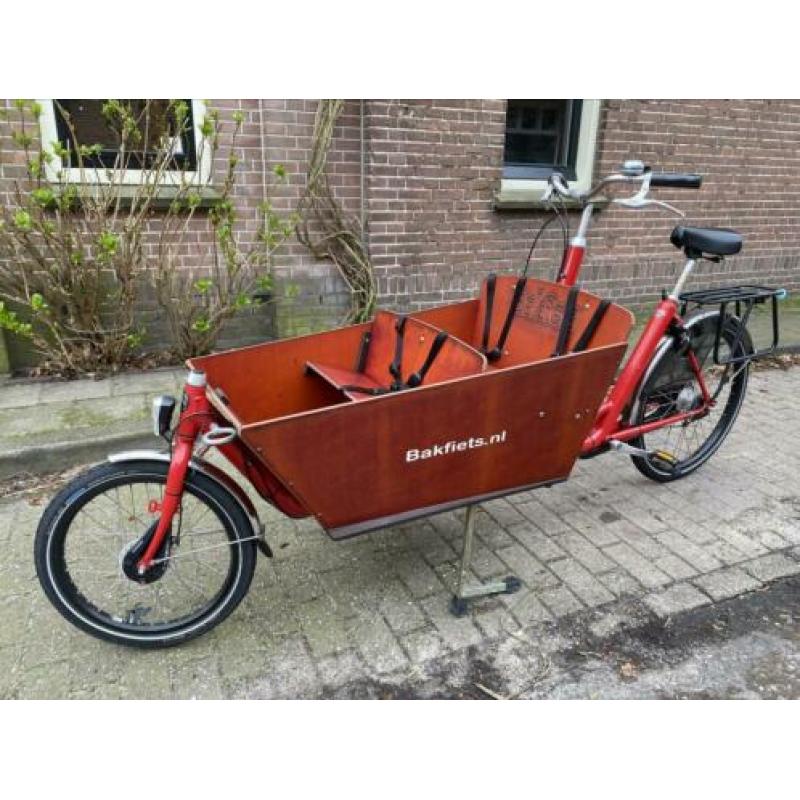 Bakfiets CargoBike long rood