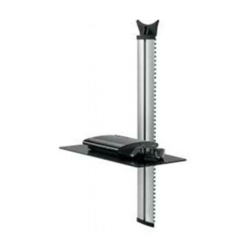 Vogels next kabelkolom met glasplaat