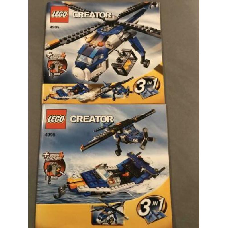 Lego Creator 3 in 1 helikopter 4995