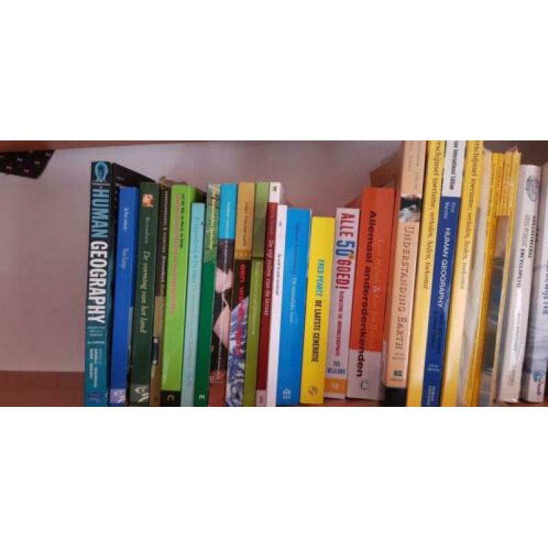 Studie boeken leraren opleiding aardrijkskunde hva geografie