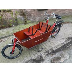 Bakfiets CargoBike long rood