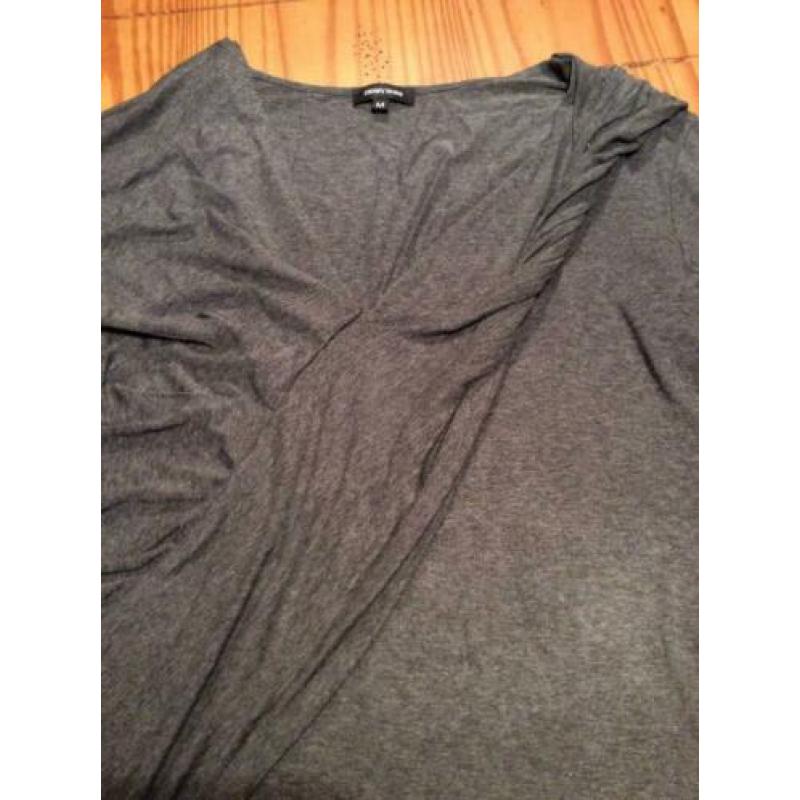 Shirt grijs M Denny rose.
