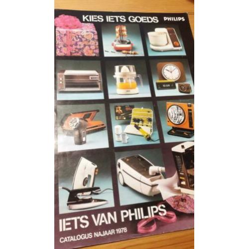 Philips catalogus, najaar 1978, huishoudelijke artikelen.