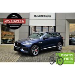 Jaguar F-Pace 3.0 V6D S 300pk AWD Aut. | Approved | Half led