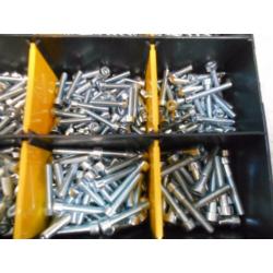 Inbusbouten cilinderkop staal 8.8 M3, M4, M5