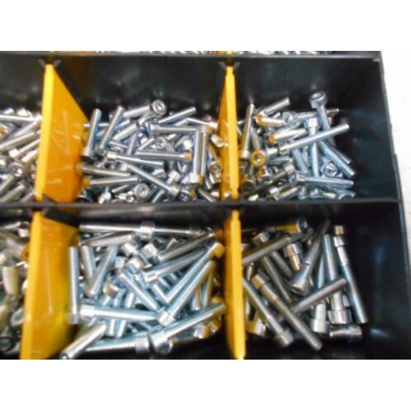 Inbusbouten cilinderkop staal 8.8 M3, M4, M5