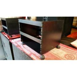Metalen flight case tape rack