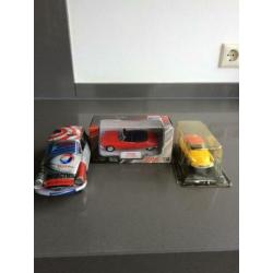 Kavel Citroen DS drie verschillende modellen perfect/MIB
