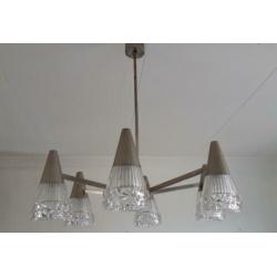 Mooie vintage hustadt leuchten hanglamp