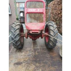 Mini tractor ferrari trekker oldtimer tuinfrees slanzi motor