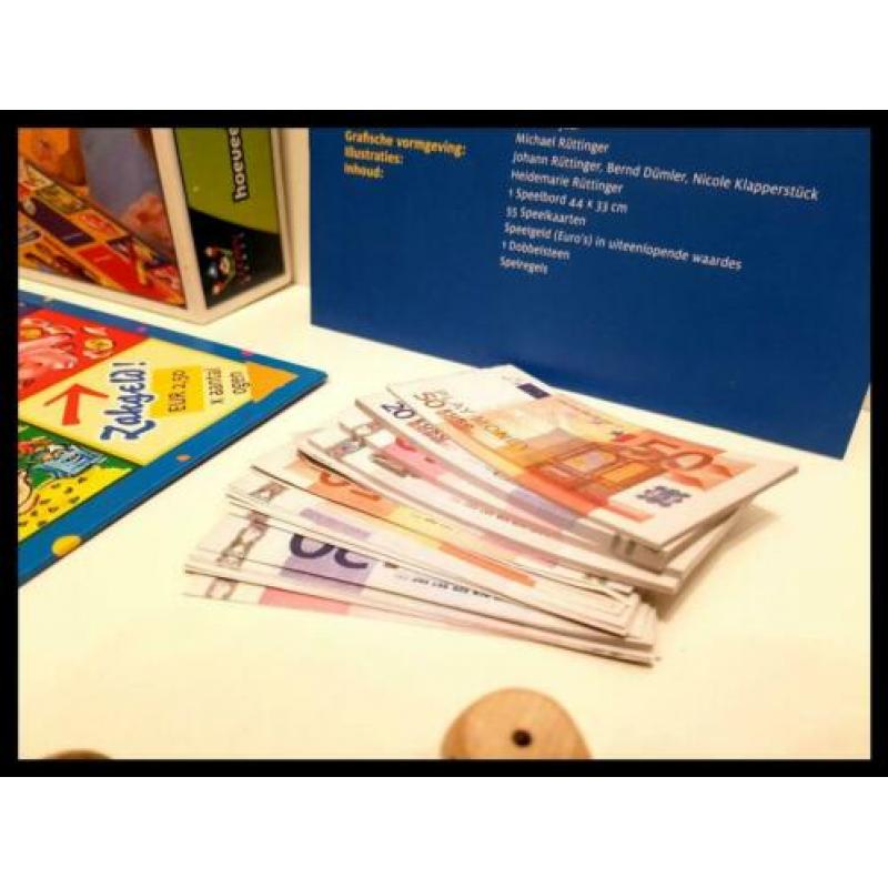 Hoeveel zakgeld heb jij? bordspel