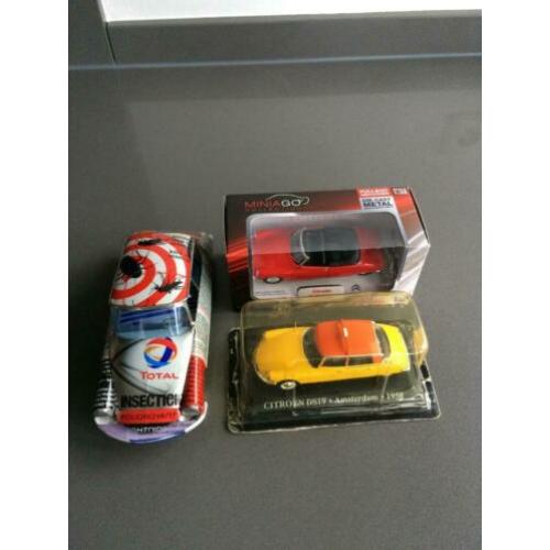 Kavel Citroen DS drie verschillende modellen perfect/MIB