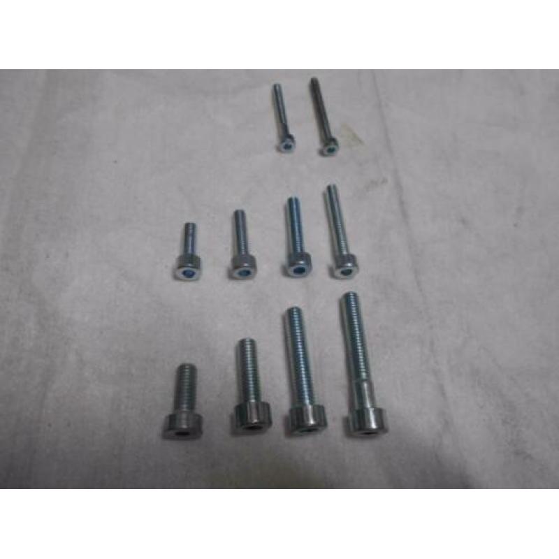 Inbusbouten cilinderkop staal 8.8 M3, M4, M5