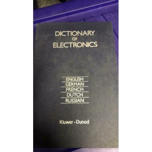 Kluwer Elektronica woordenboek 5 talen