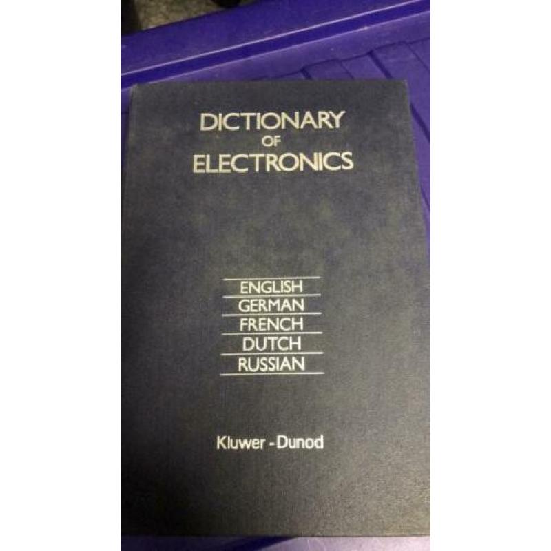 Kluwer Elektronica woordenboek 5 talen