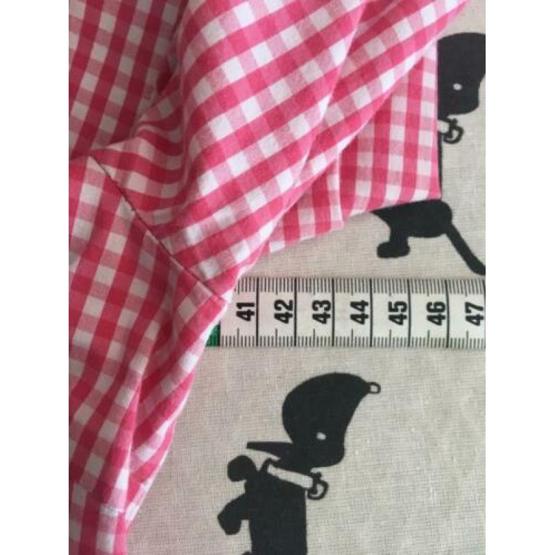 Amisu fuchsiaroze blouse maat S