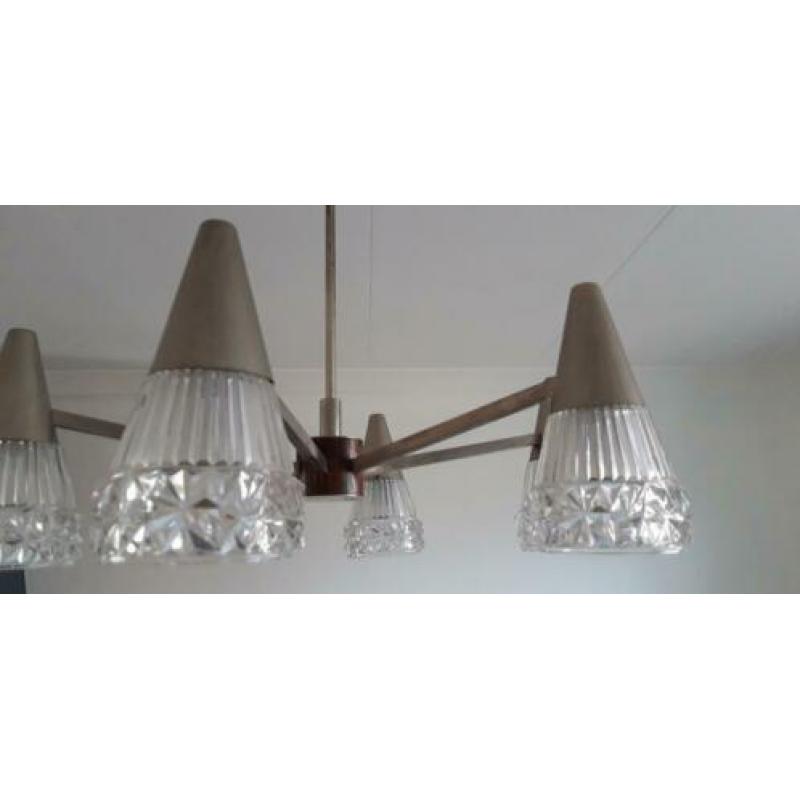 Mooie vintage hustadt leuchten hanglamp