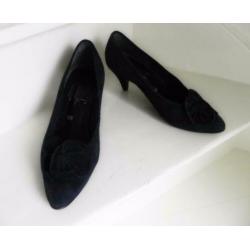 1984 VINTAGE Hogl suede pumps 37 38