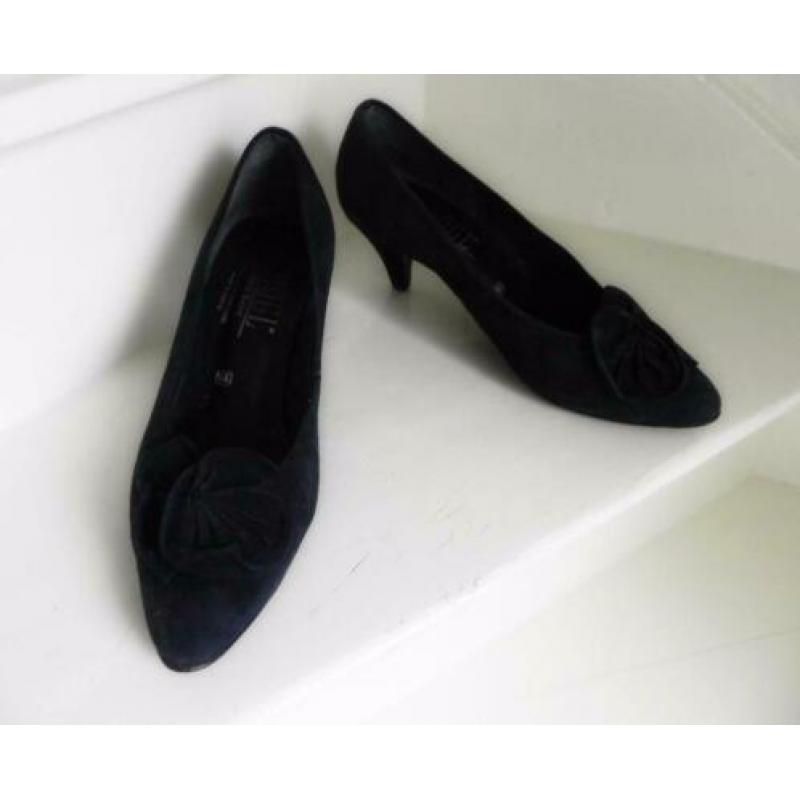 1984 VINTAGE Hogl suede pumps 37 38