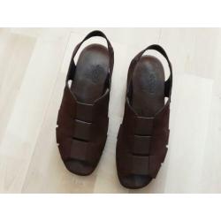 Zwarte ecco sandalen maat 38