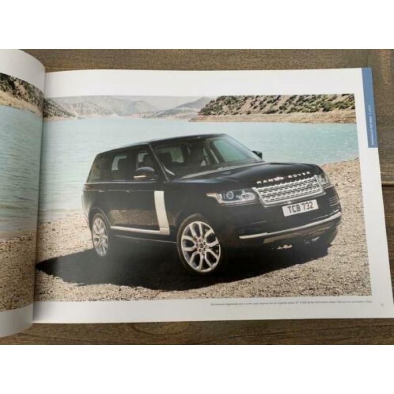 Land Rover Range Rover 2013 prijs brochure