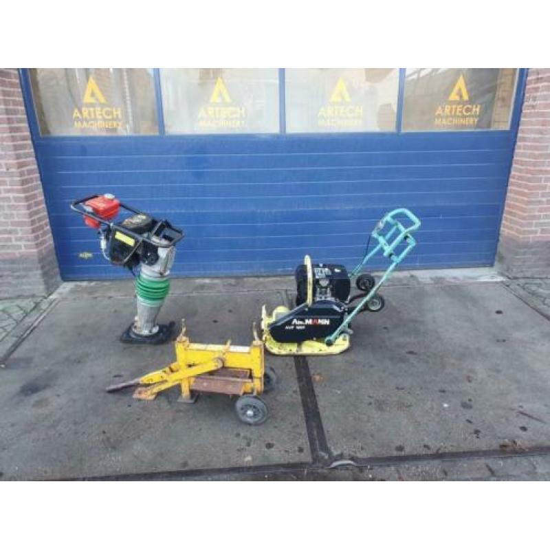ammann wacker knikmops 1850 stratenmakerset