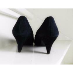 1984 VINTAGE Hogl suede pumps 37 38