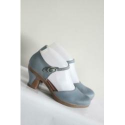 El Naturalista - Blauw lederen pumps - Mt 37