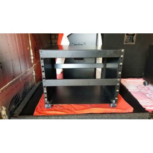 Metalen flight case tape rack