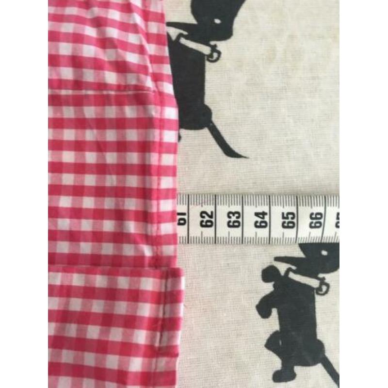 Amisu fuchsiaroze blouse maat S