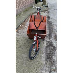 Bakfiets CargoBike long rood