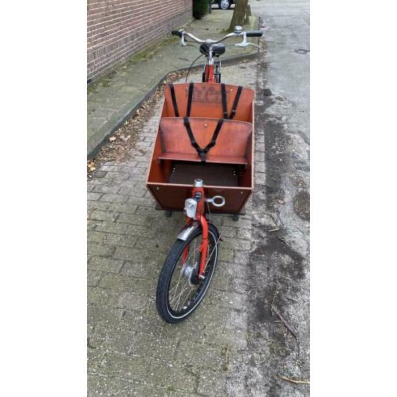 Bakfiets CargoBike long rood